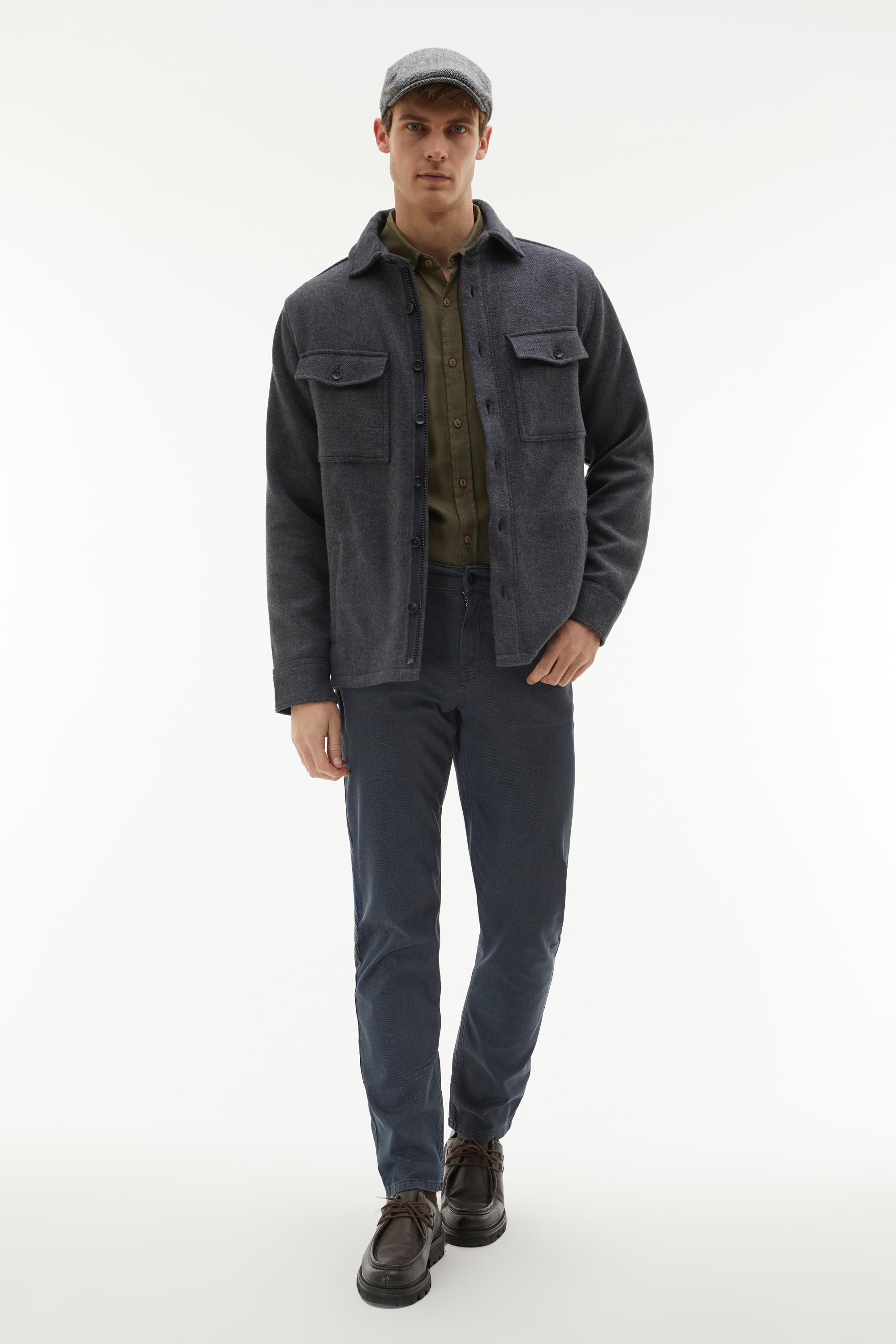 DÜĞMELİ GÖMLEK CEKET