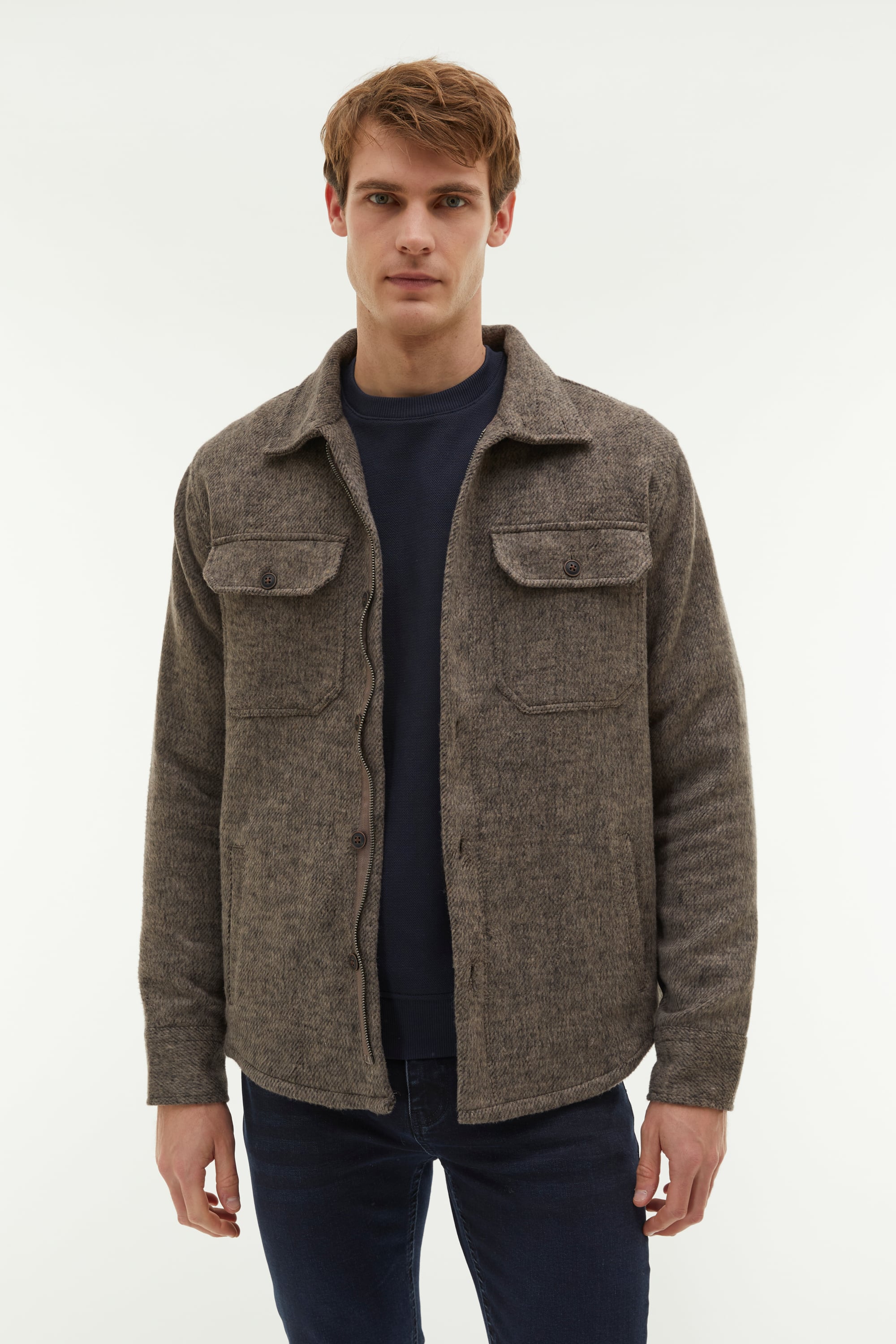 DÜĞMELİ GÖMLEK CEKET