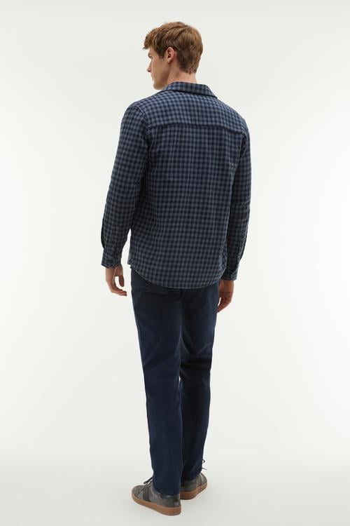 EKOSELİ REGULAR FIT UZUN KOLLU GÖMLEK