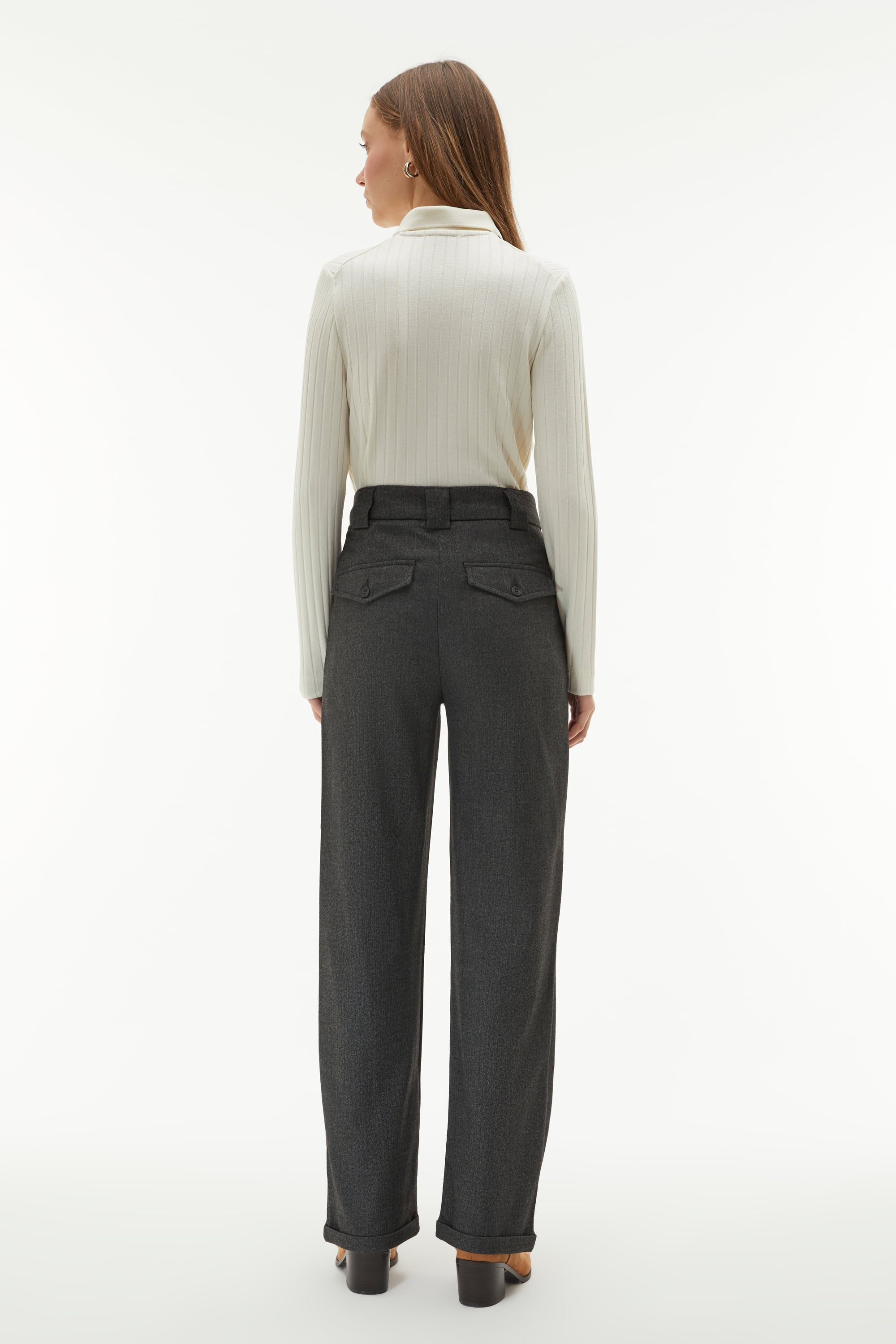 DÜĞMELİ CASUAL BLUZ