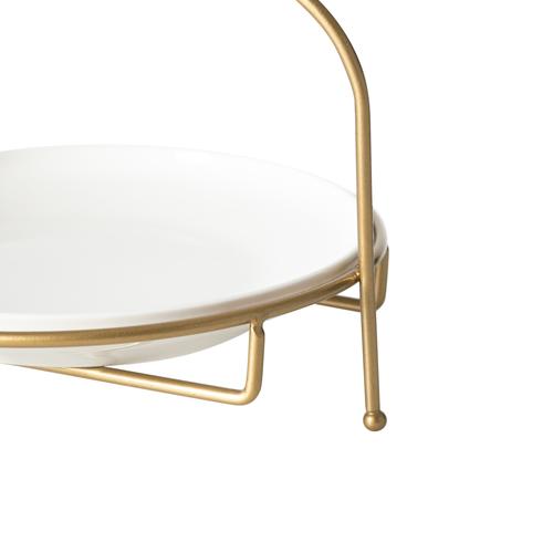  GURME STANDLI SUNUM 22CM-GOLD