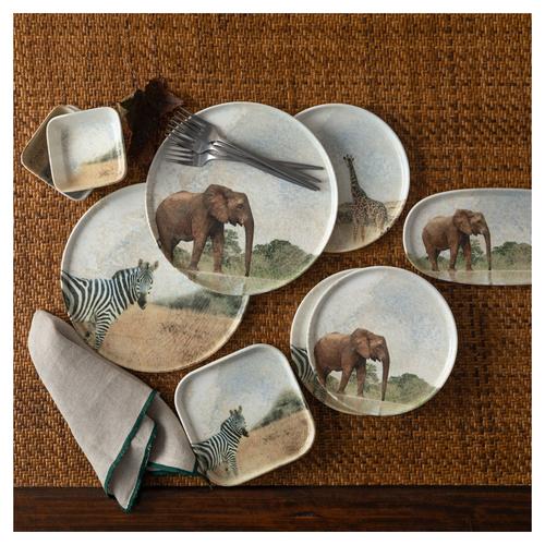  WILD KARE KASE SETİ 10CM-12Lİ