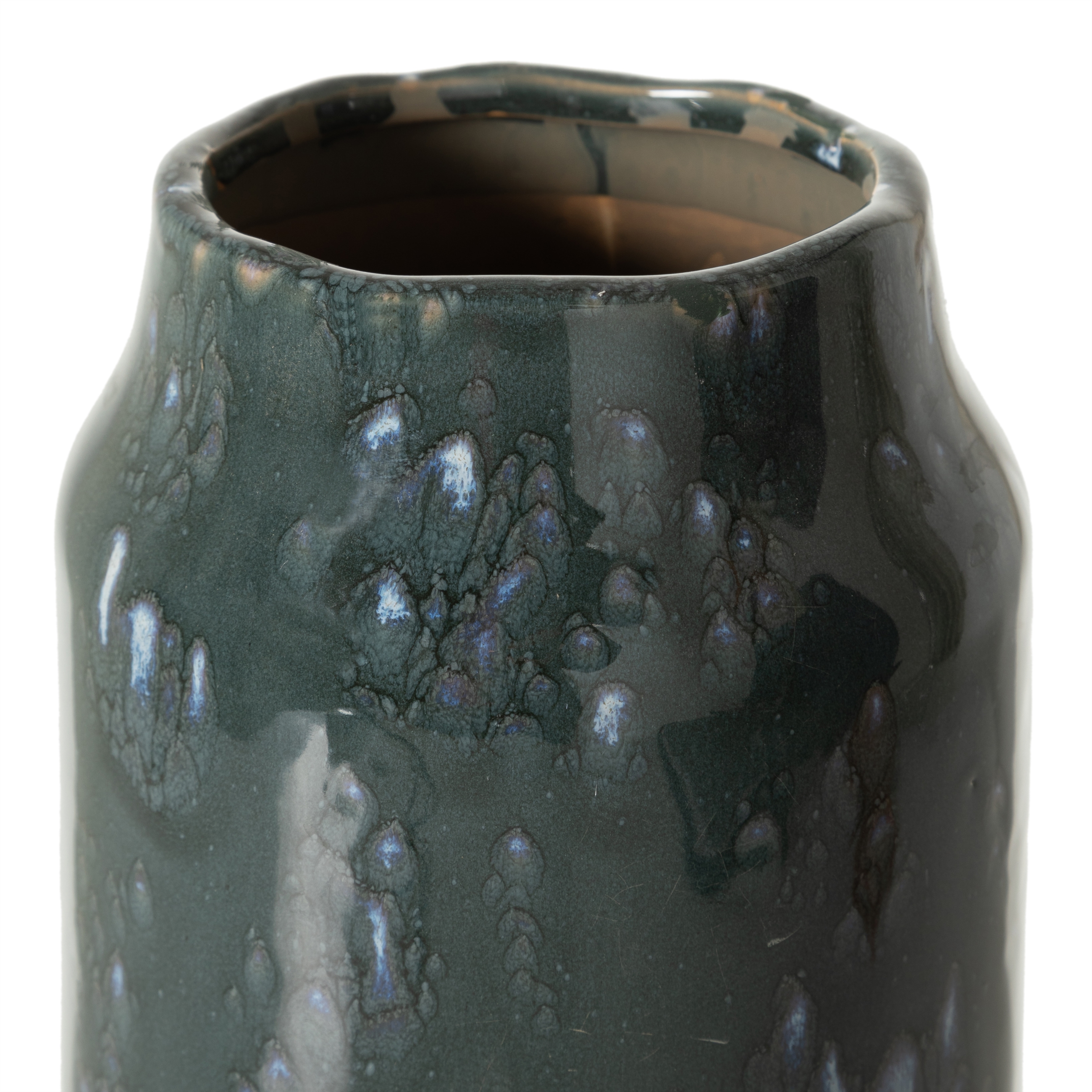 AZUL SERAMİK VAZO 17X32CM