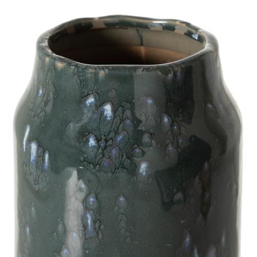  AZUL SERAMİK VAZO 17X32CM