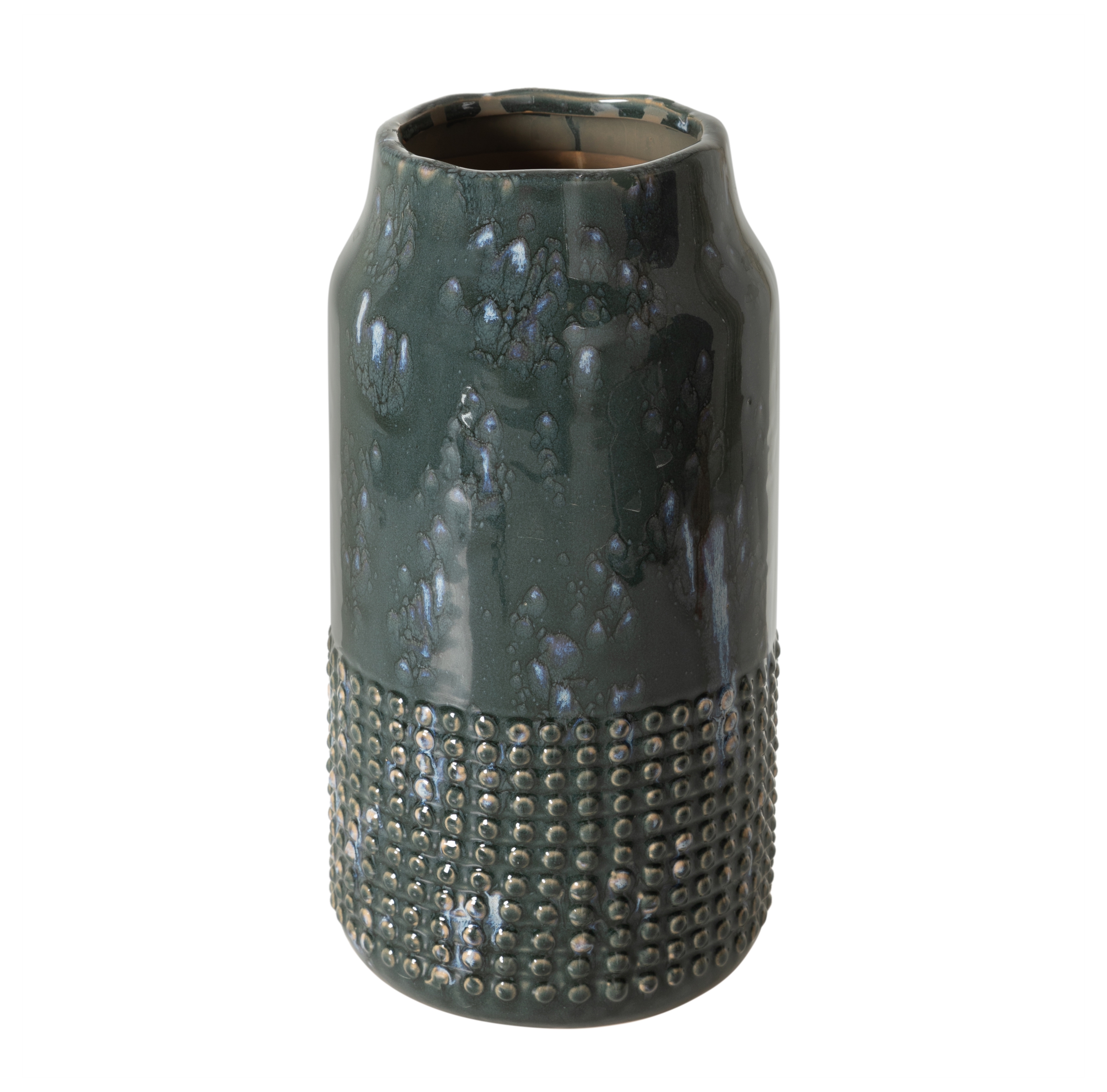 AZUL SERAMİK VAZO 17X32CM