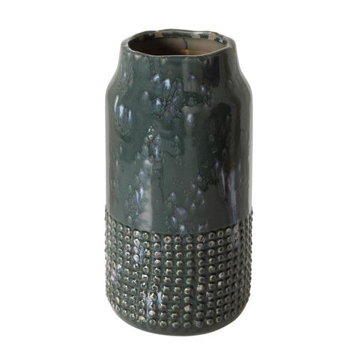  AZUL SERAMİK VAZO 17X32CM