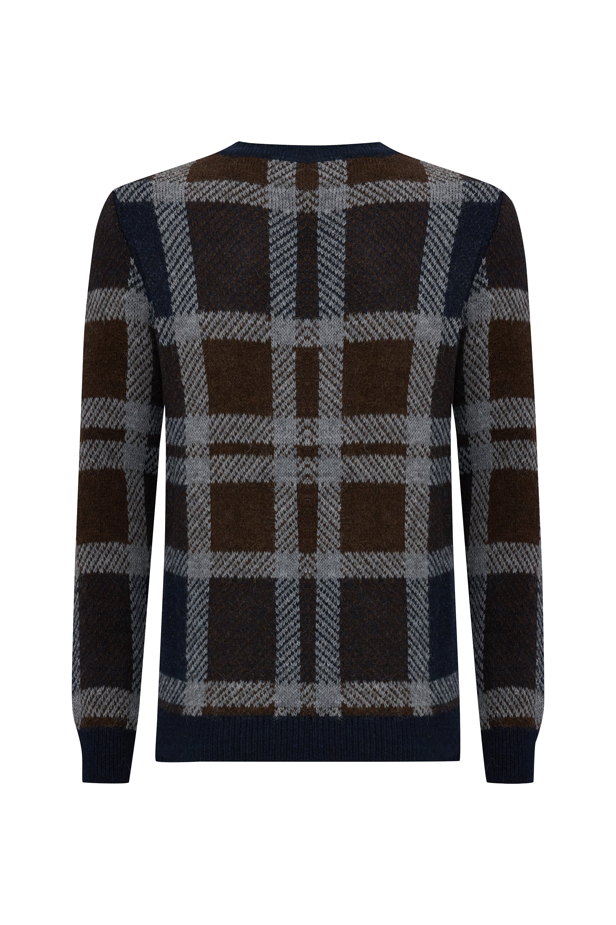 KARELİ BİSİKLET YAKA TRİKO KAZAK