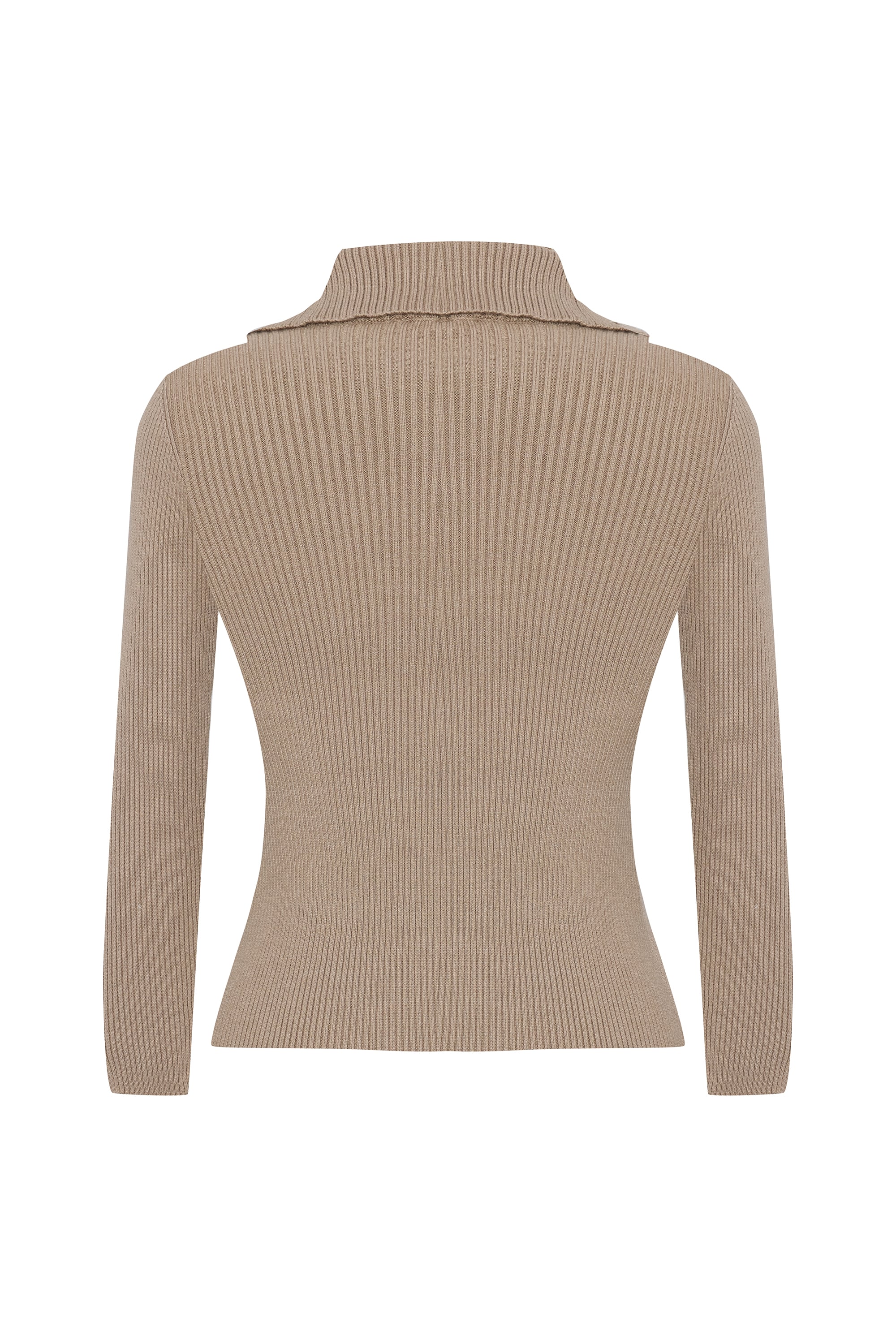 DİK YAKA TRİKO HIRKA