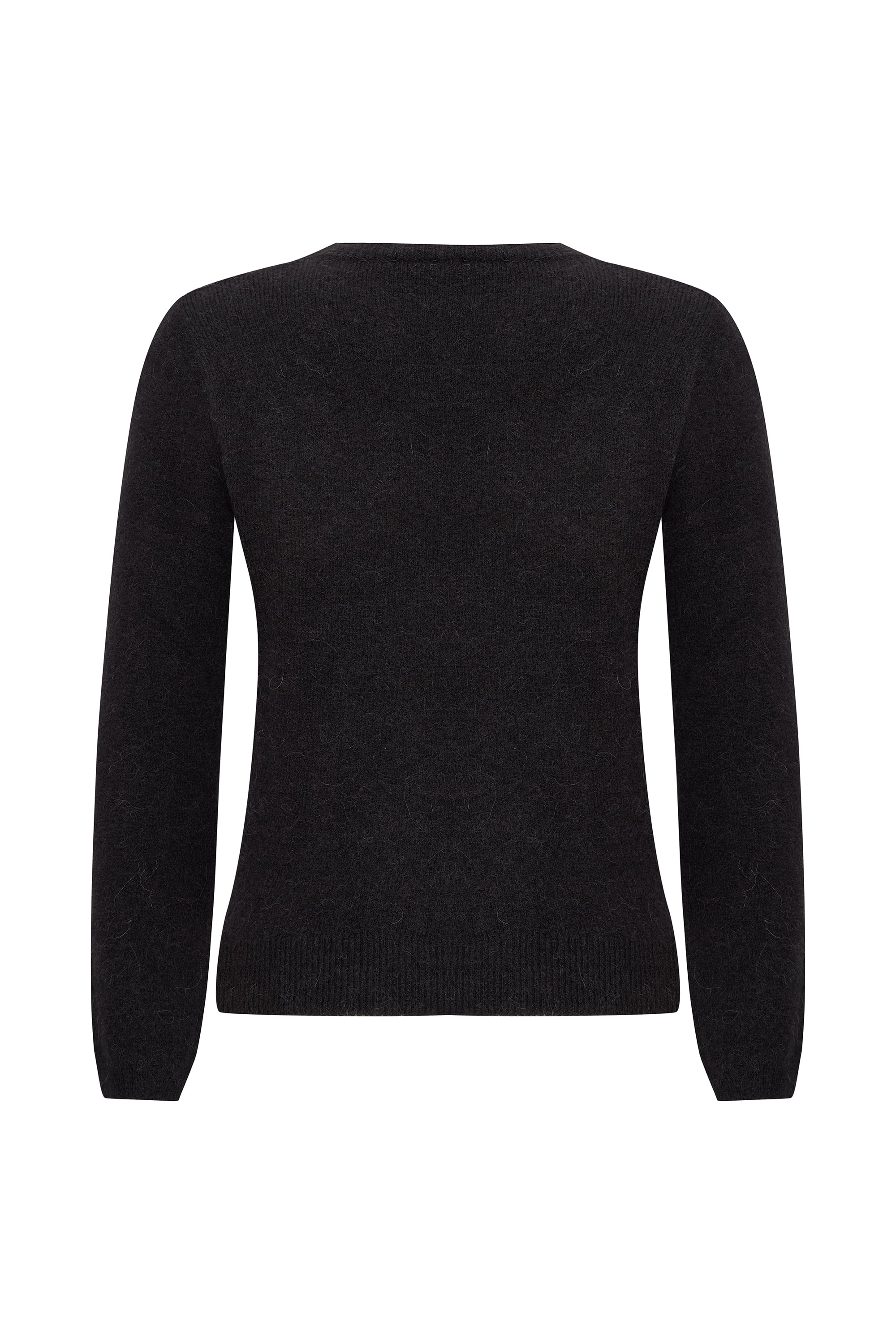 AÇIK OMUZ DETAYLI KAZAK