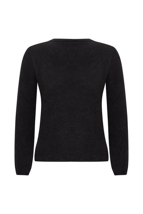  AÇIK OMUZ DETAYLI KAZAK