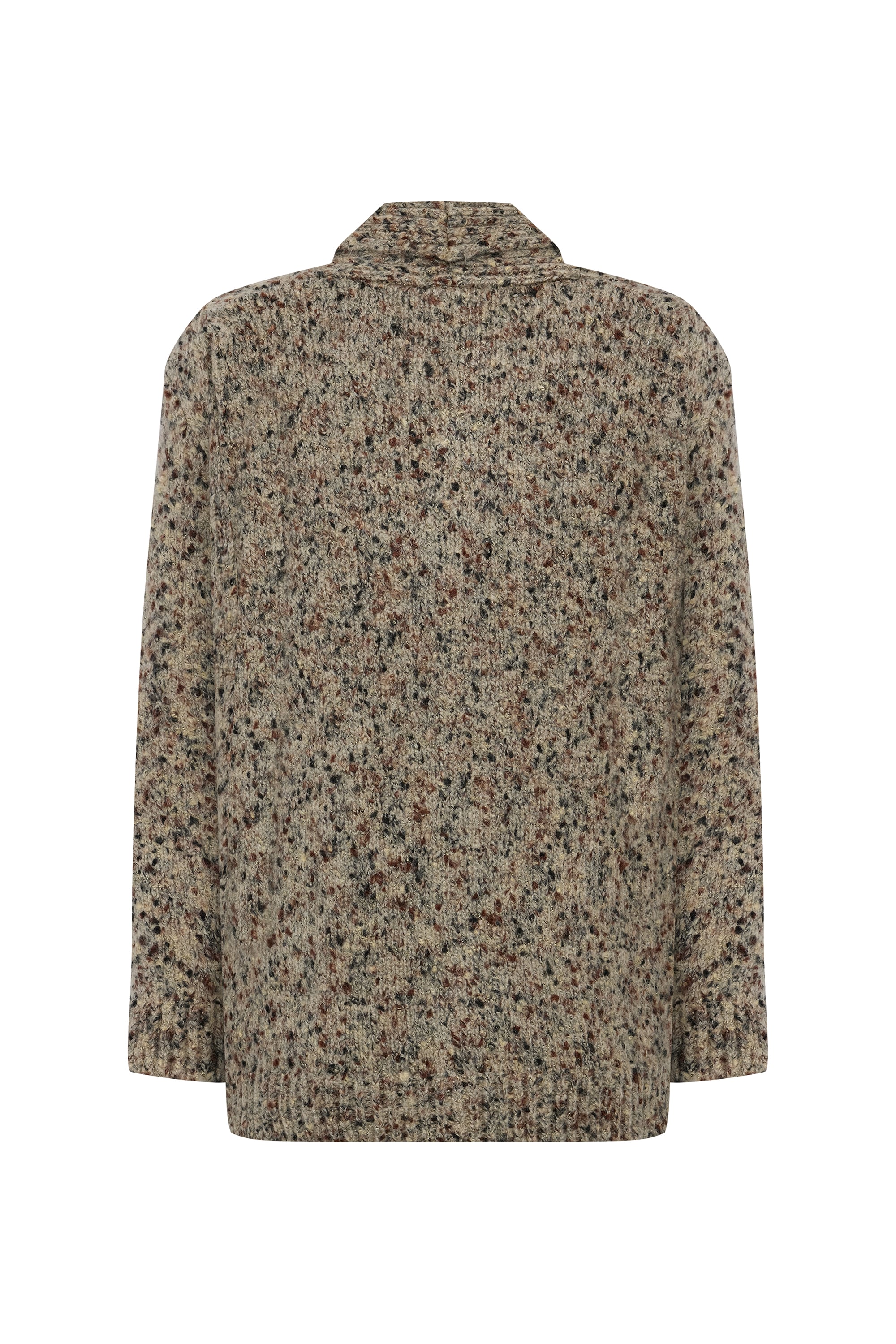 YÜN KARIŞIMLI ŞAL YAKA HIRKA