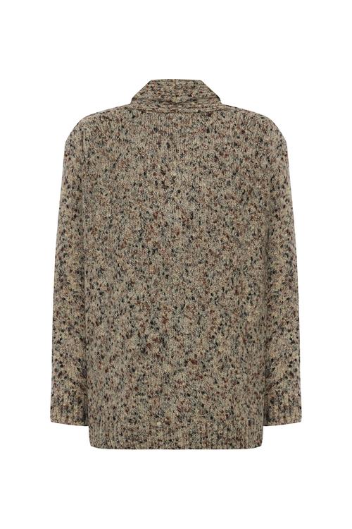 YÜN KARIŞIMLI ŞAL YAKA HIRKA