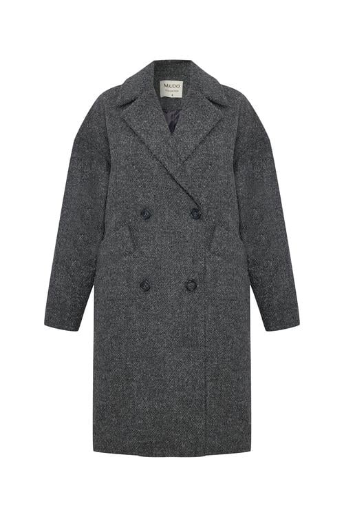  YÜN KARIŞIMLI UZUN KAŞE KABAN