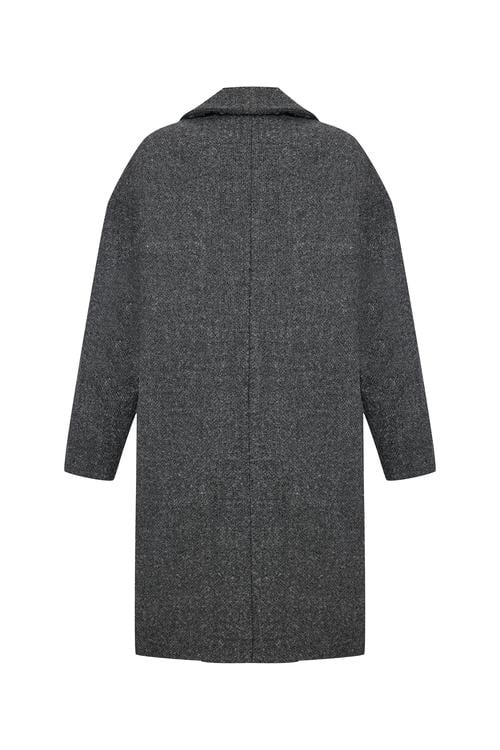  YÜN KARIŞIMLI UZUN KAŞE KABAN