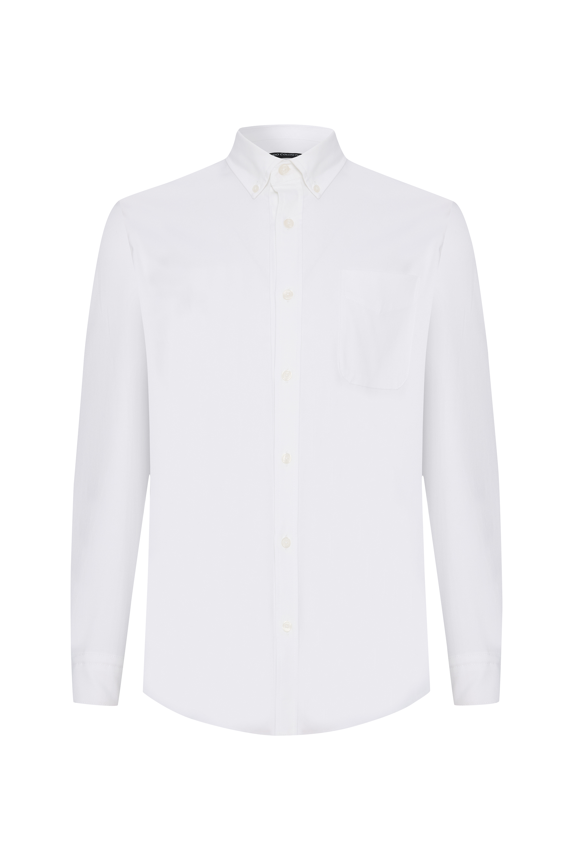 REGULAR FIT TEK CEPLİ UZUN KOLLU GÖMLEK