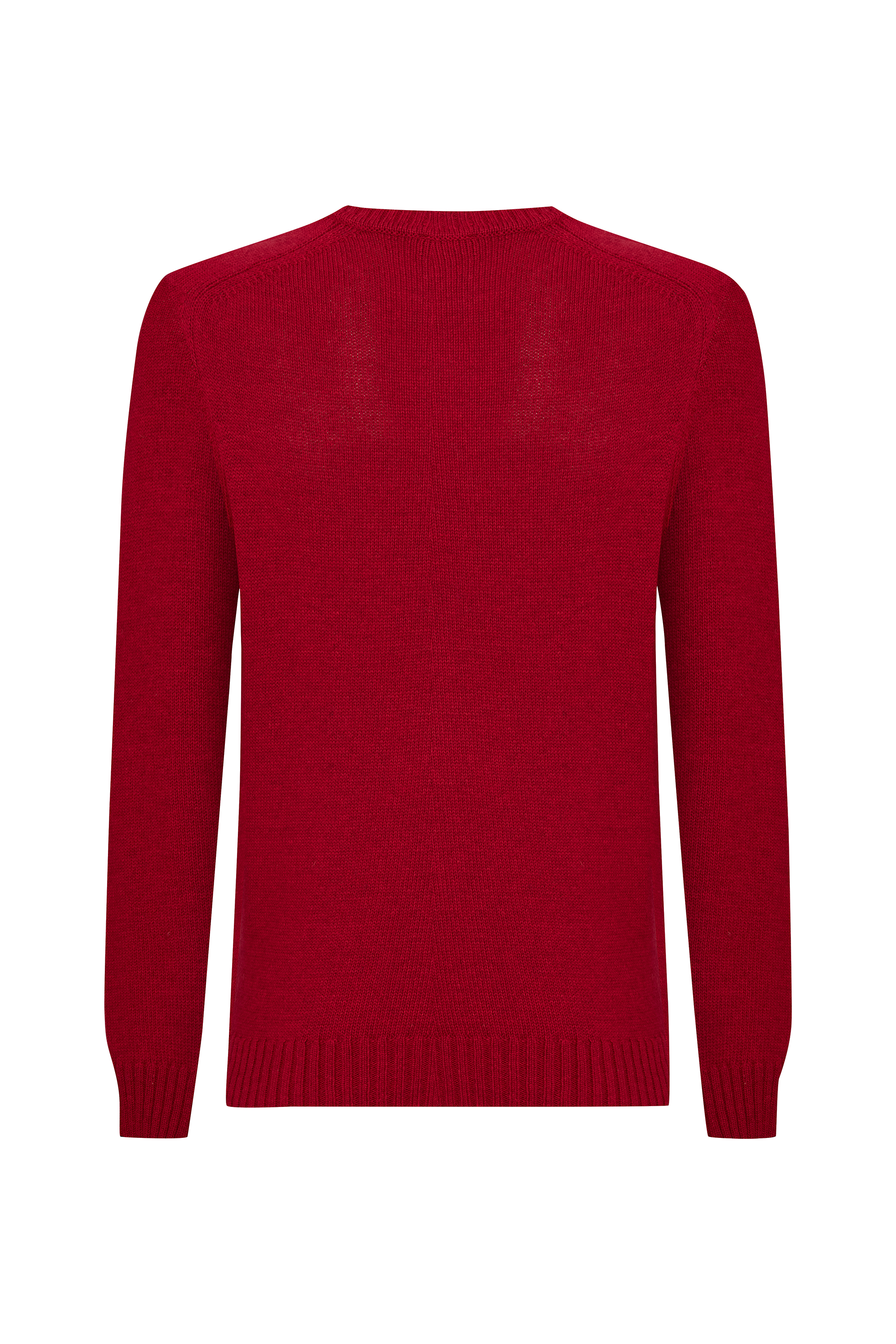 BİSİKLET YAKA YÜN KARIŞIMLI TRİKO KAZAK