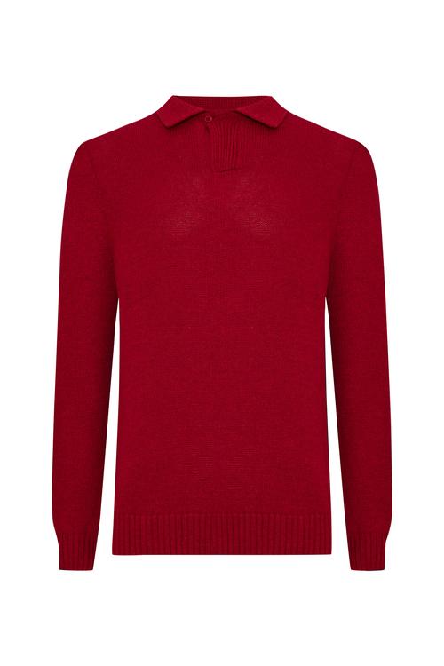  POLO YAKA TRİKO KAZAK