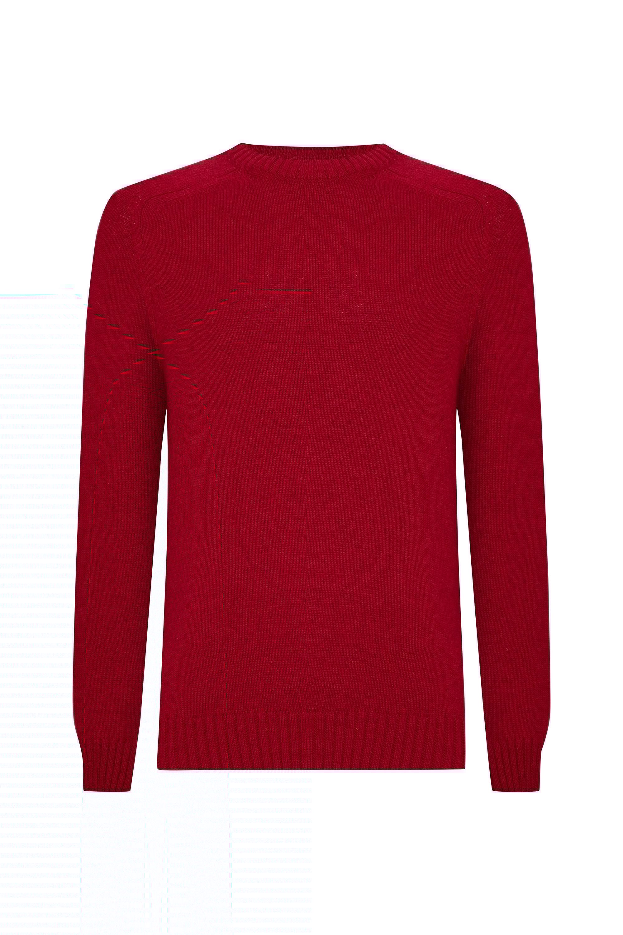 BİSİKLET YAKA YÜN KARIŞIMLI TRİKO KAZAK