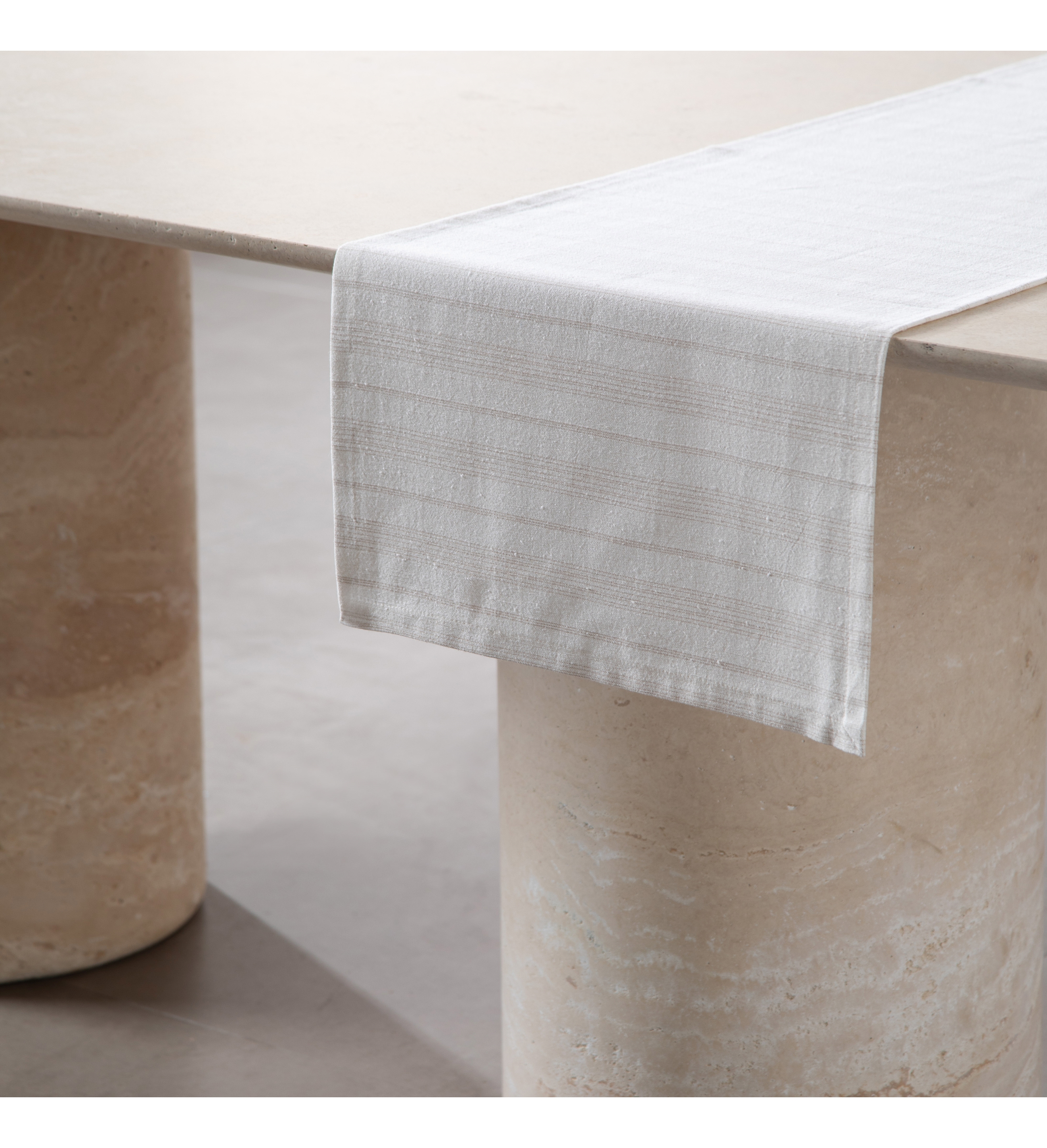 BETTY STRIPE RUNNER BEJ ÇİZGİLİ 40X130