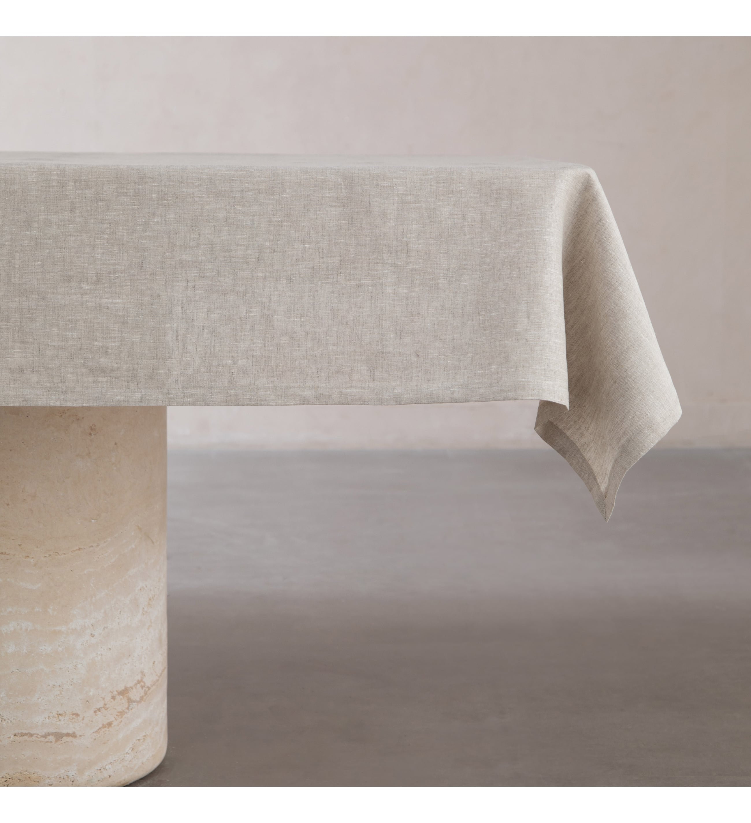 WHITNEY KETEN MASA ÖRTÜSÜ BEJ 140x180