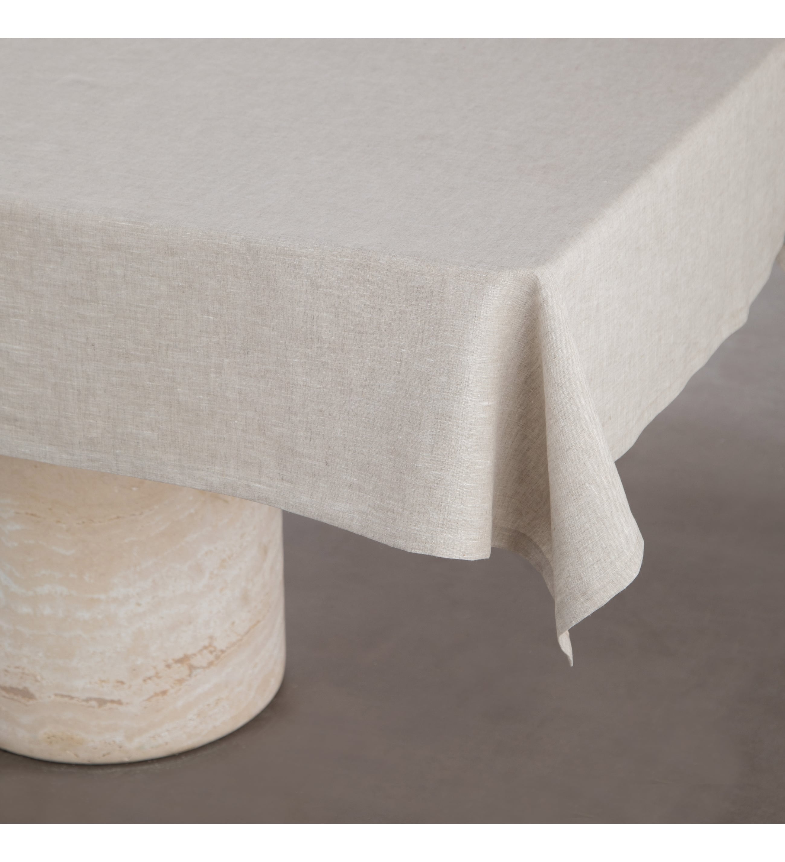 WHITNEY KETEN MASA ÖRTÜSÜ BEJ 140x180