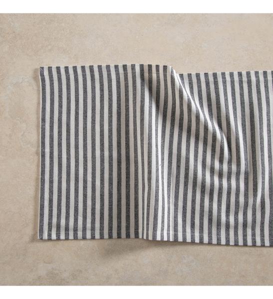 Mudo Home Betty Line Runner Siyah Çizgili 40X130 Renksiz