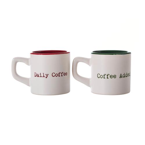  DAILY COFFEE 2'Lİ FİNCAN SETİ