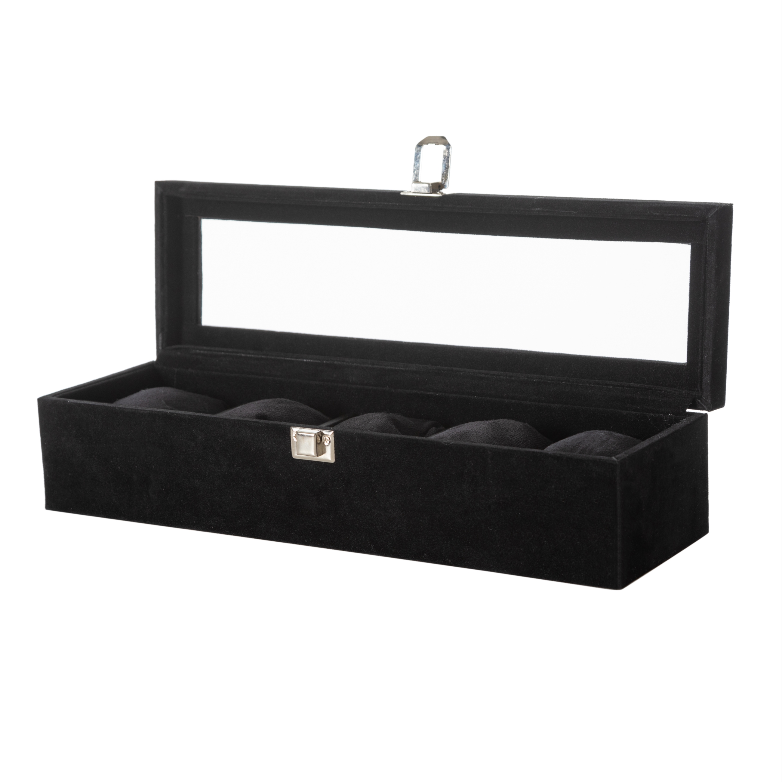 SAAT KUTUSU 5'Lİ ALCANTARA SIYAH