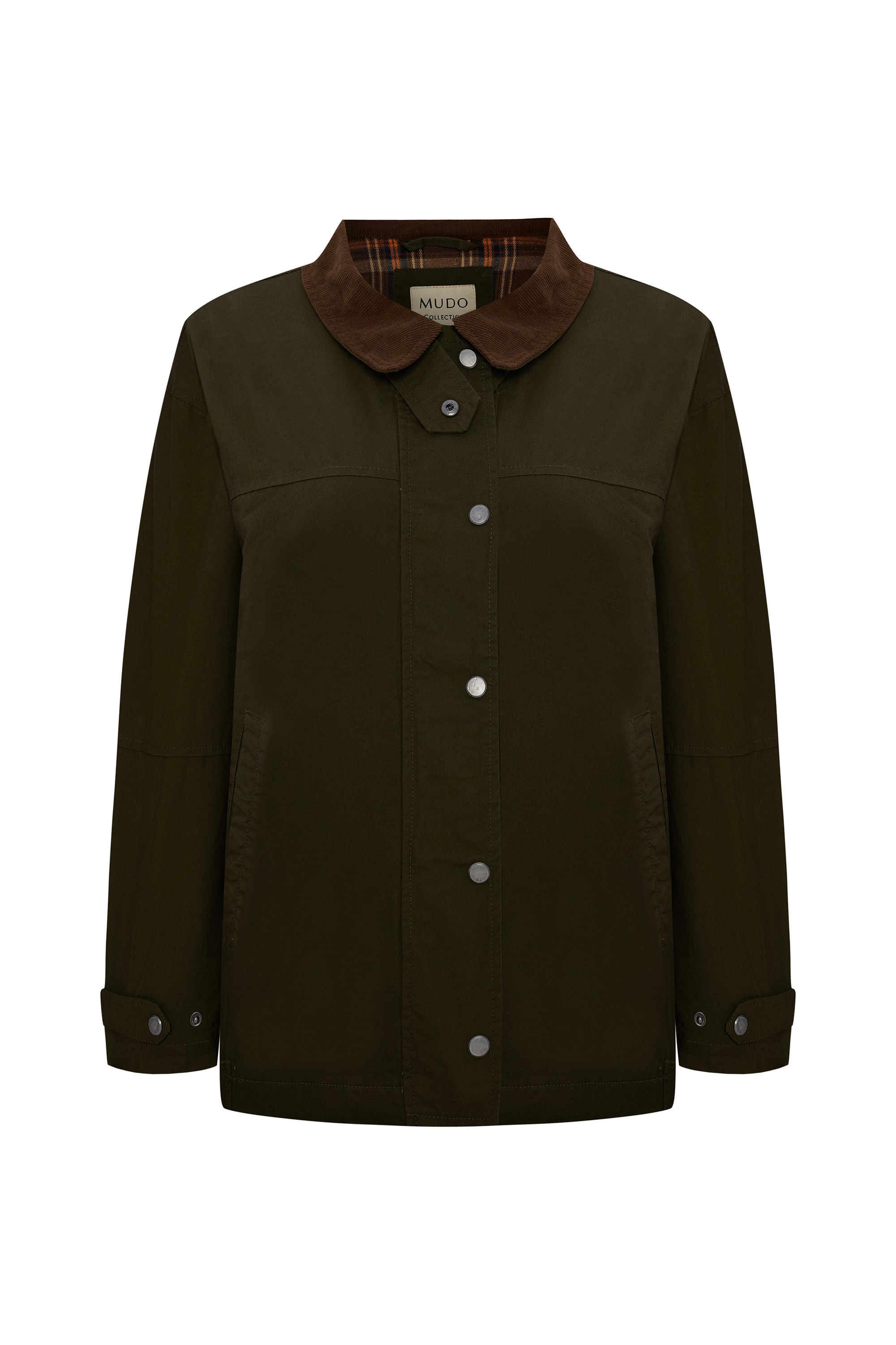 KADİFE YAKA OVERSIZE CEKET