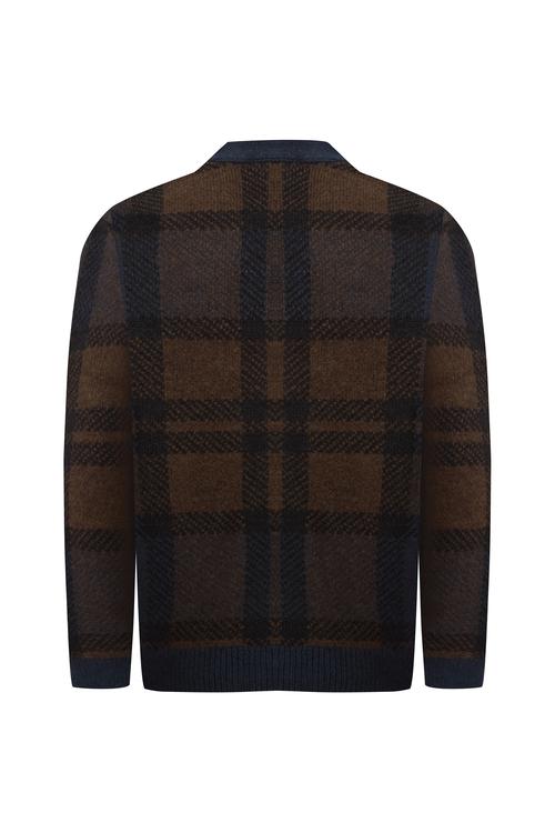  JAKARLI KARELİ LOOSE FIT HIRKA