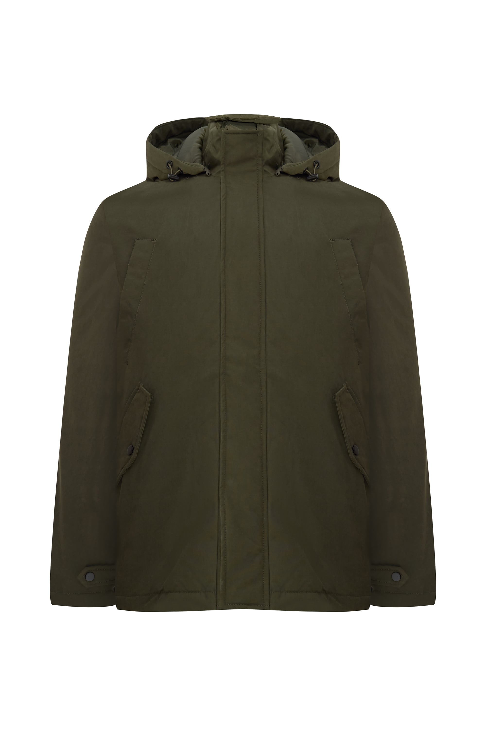 KAPÜŞONLU ÇOK CEPLİ MONT