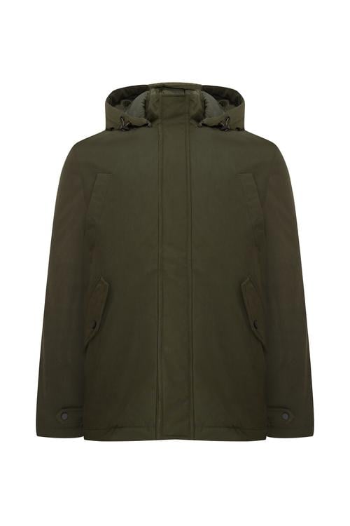  KAPÜŞONLU ÇOK CEPLİ MONT