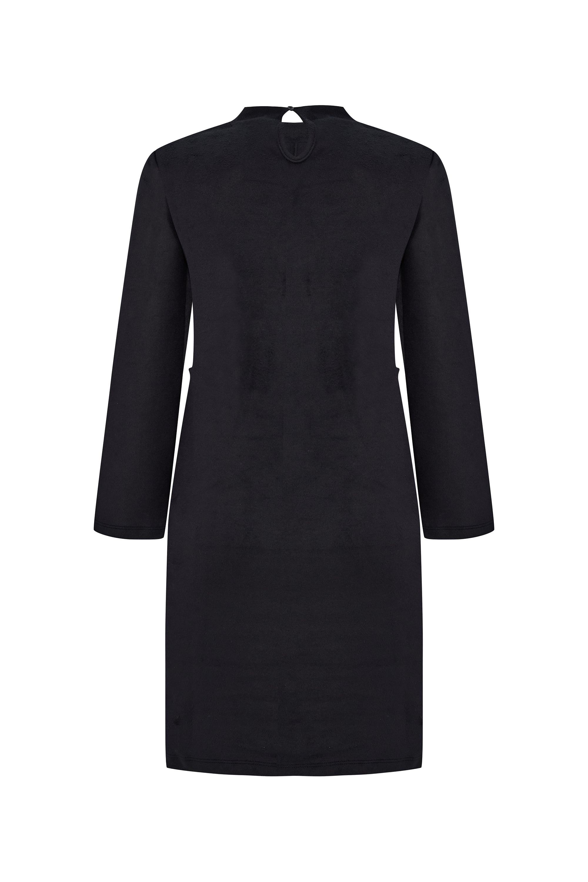 NERVÜR DİKİŞLİ YUMUŞAK DOKULU ELBİSE