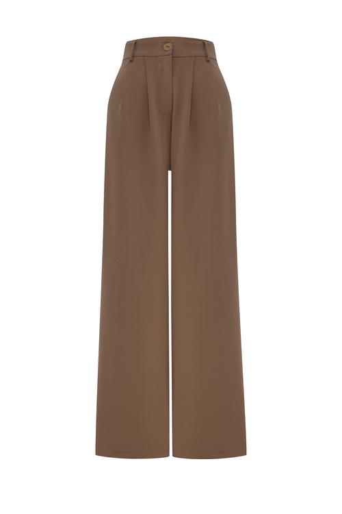 WIDE LEG PİLELİ PANTOLON