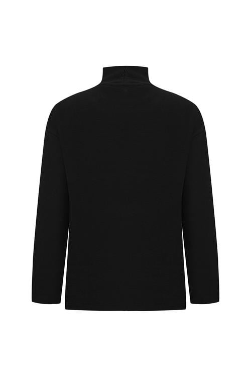  DİK YAKA LOOSE FIT SWEATSHIRT