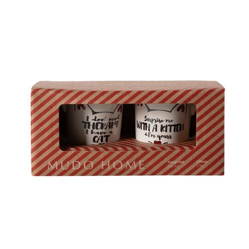  CAT 2'Lİ ESPRESSO SETİ