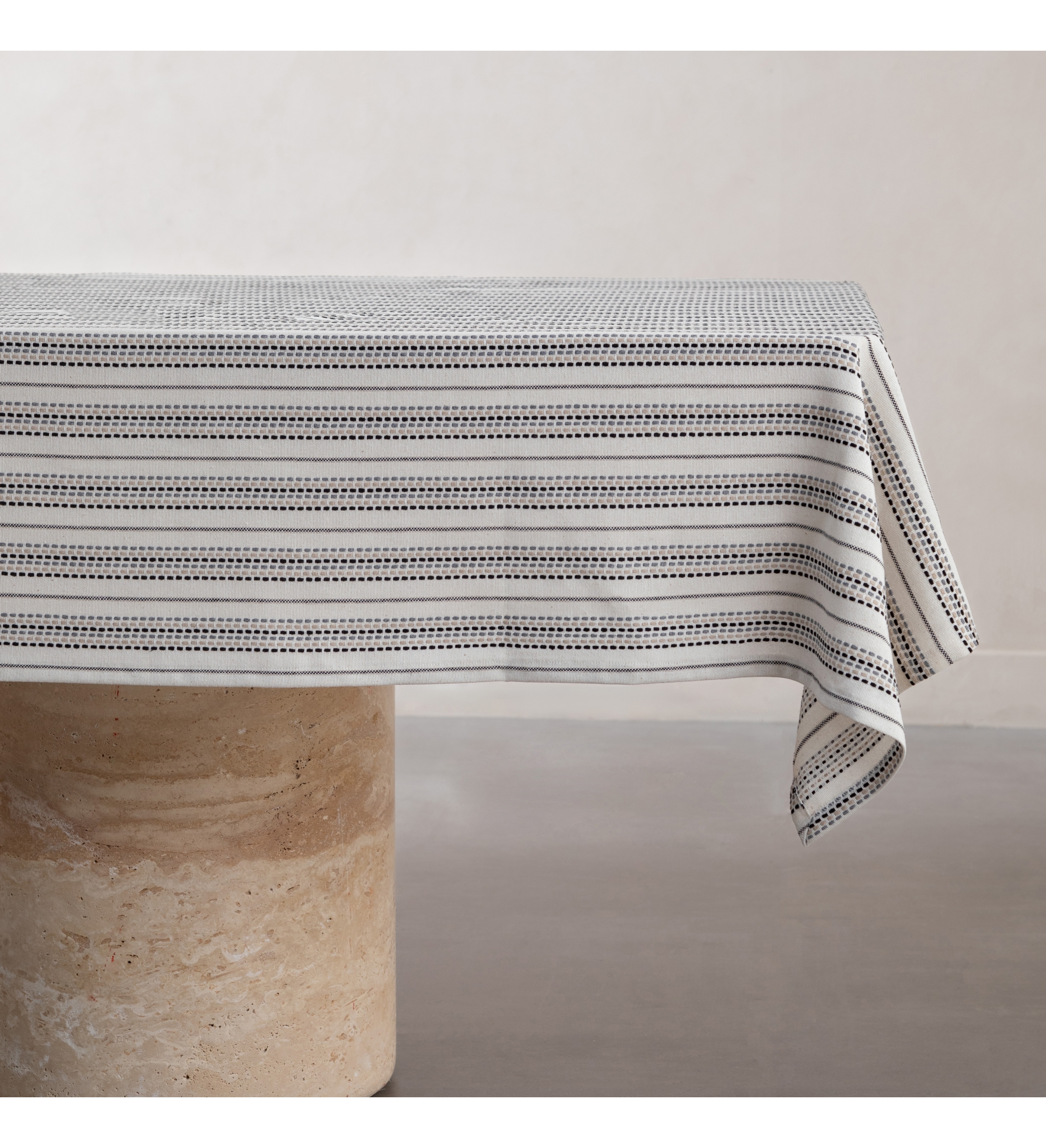 BLISS MASA ÖRTÜSÜ GRİ BEJ 160X220