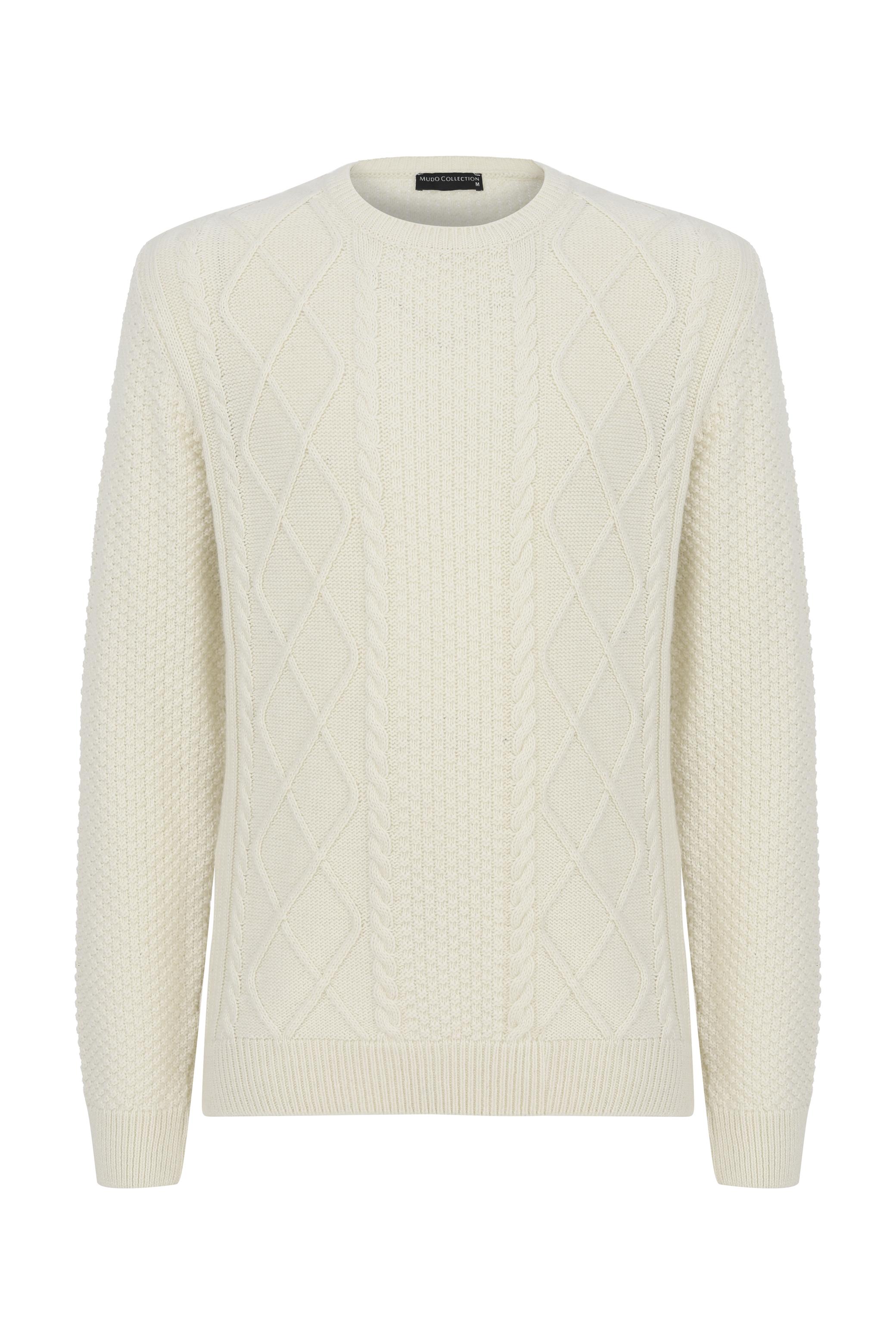 BİSİKLET YAKA KAZAK