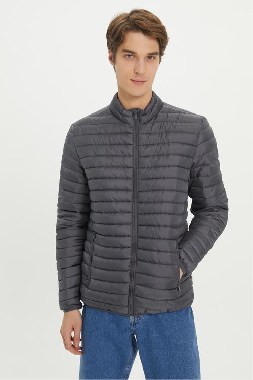  DİK YAKA ŞİŞME MONT