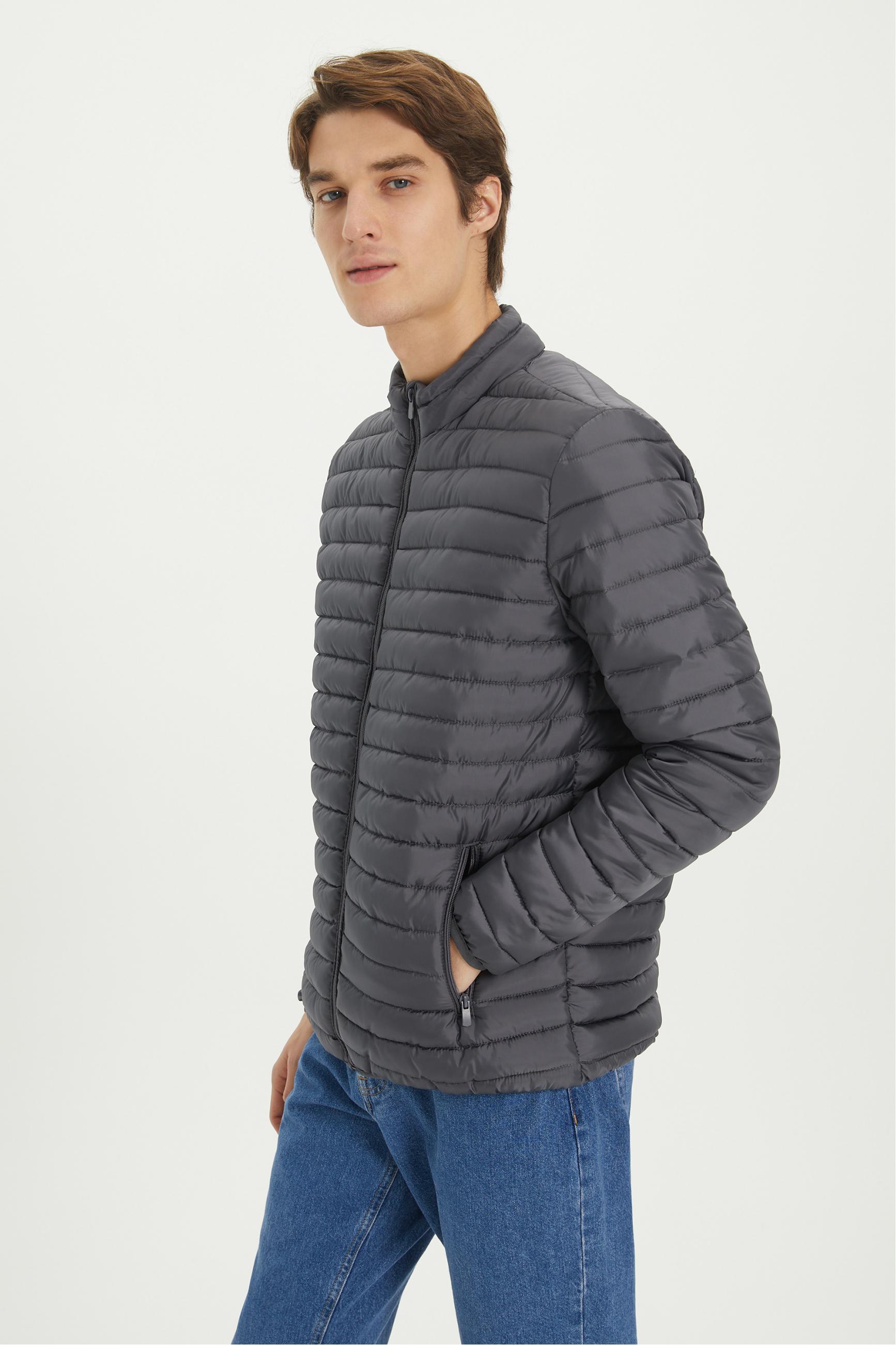 DİK YAKA ŞİŞME MONT