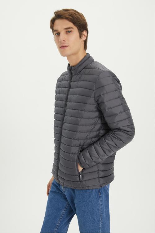  DİK YAKA ŞİŞME MONT