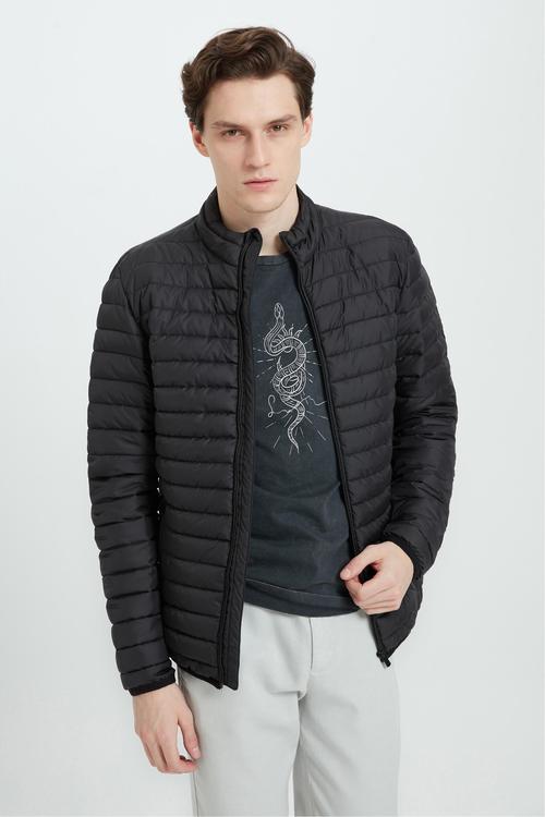  DİK YAKA ŞİŞME MONT