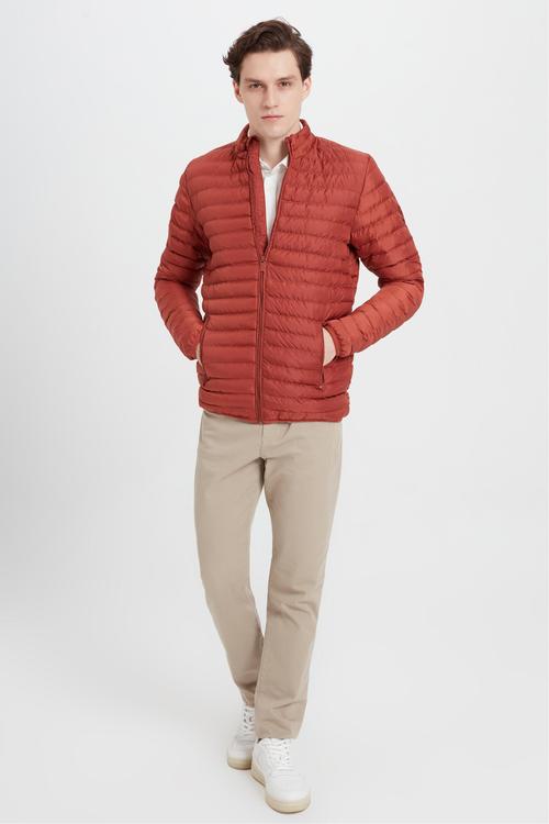  DİK YAKA ŞİŞME MONT