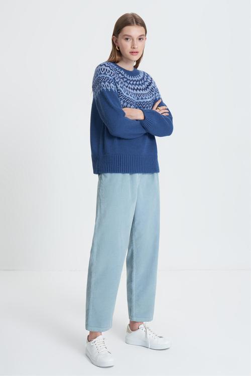  JAKARLI BİSİKLET YAKA TRİKO KAZAK