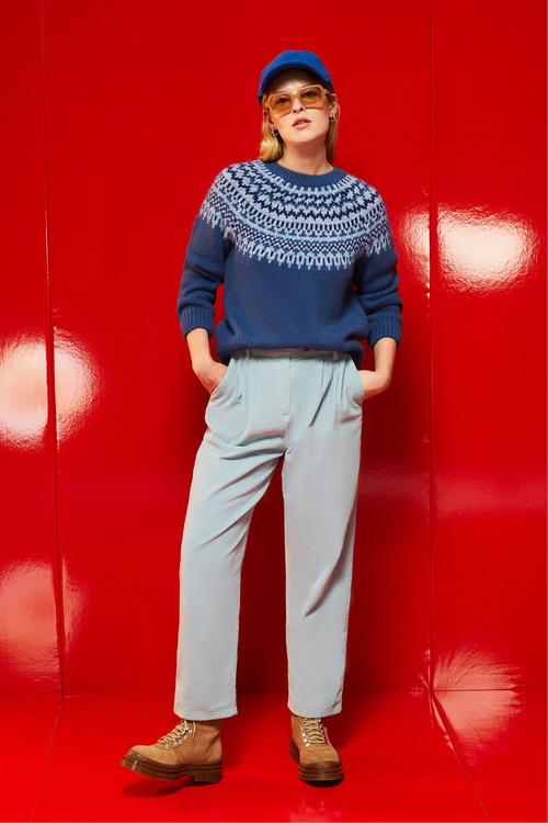  JAKARLI BİSİKLET YAKA TRİKO KAZAK