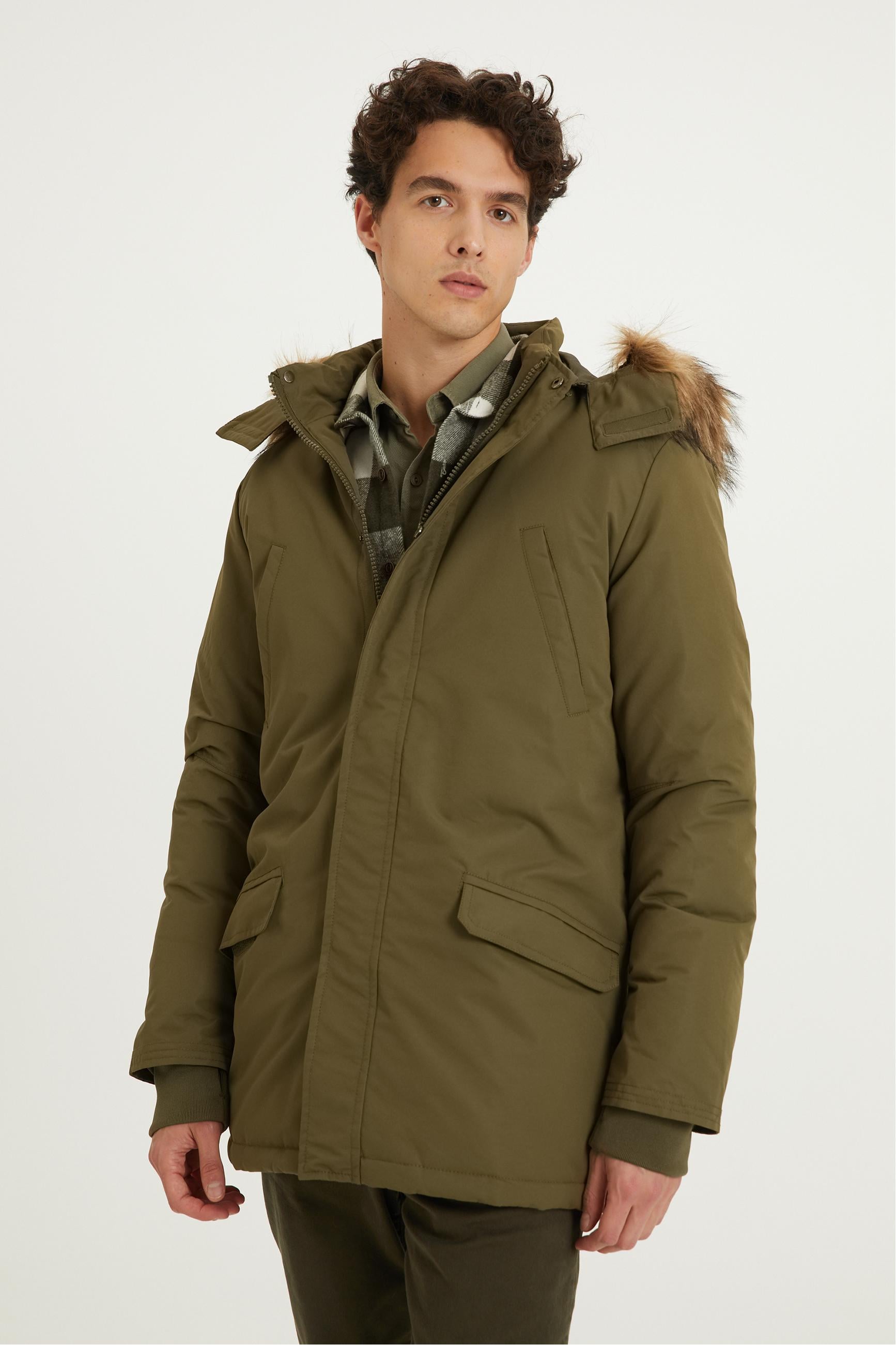 ÇIKARILABİLİR KAPÜŞONLU PARKA