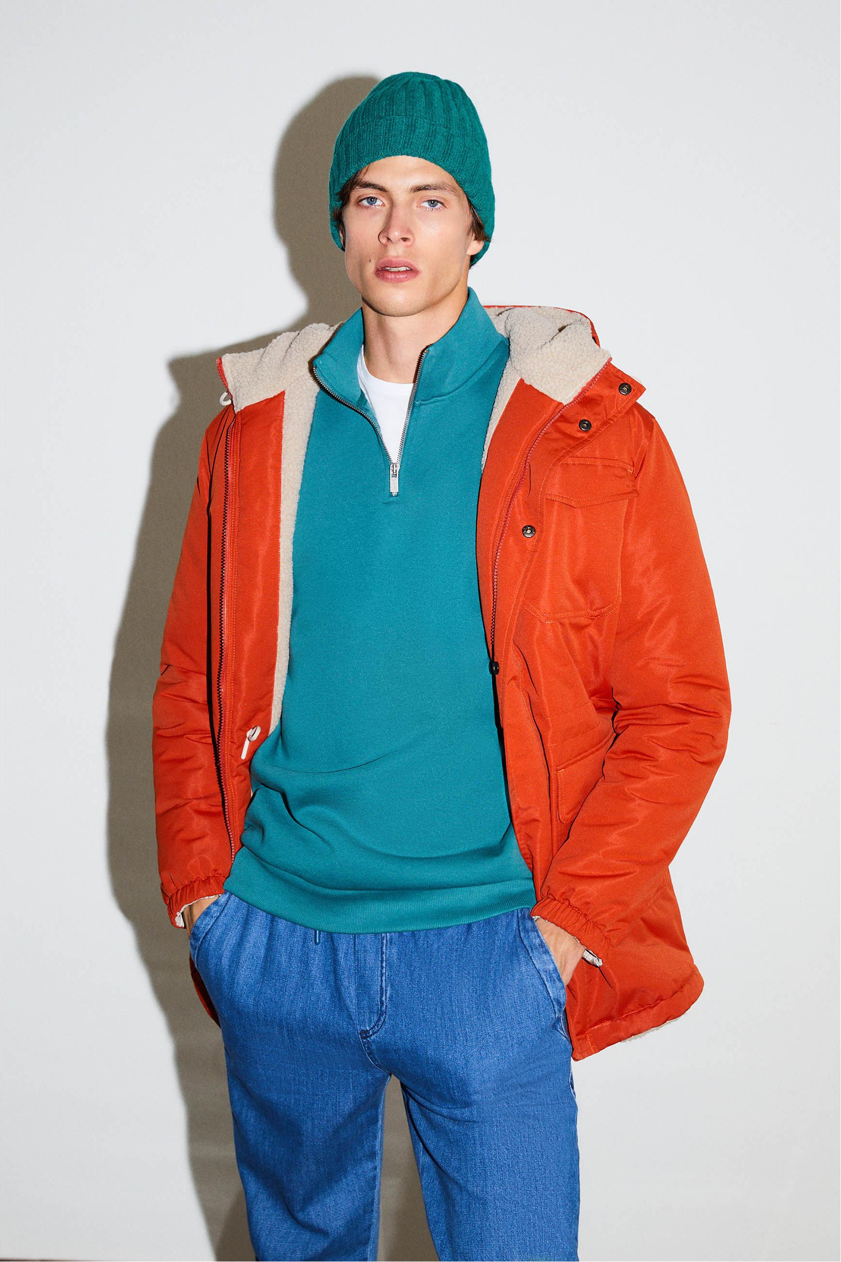 KAPÜŞONLU ÇİFT TARAFLI MONT