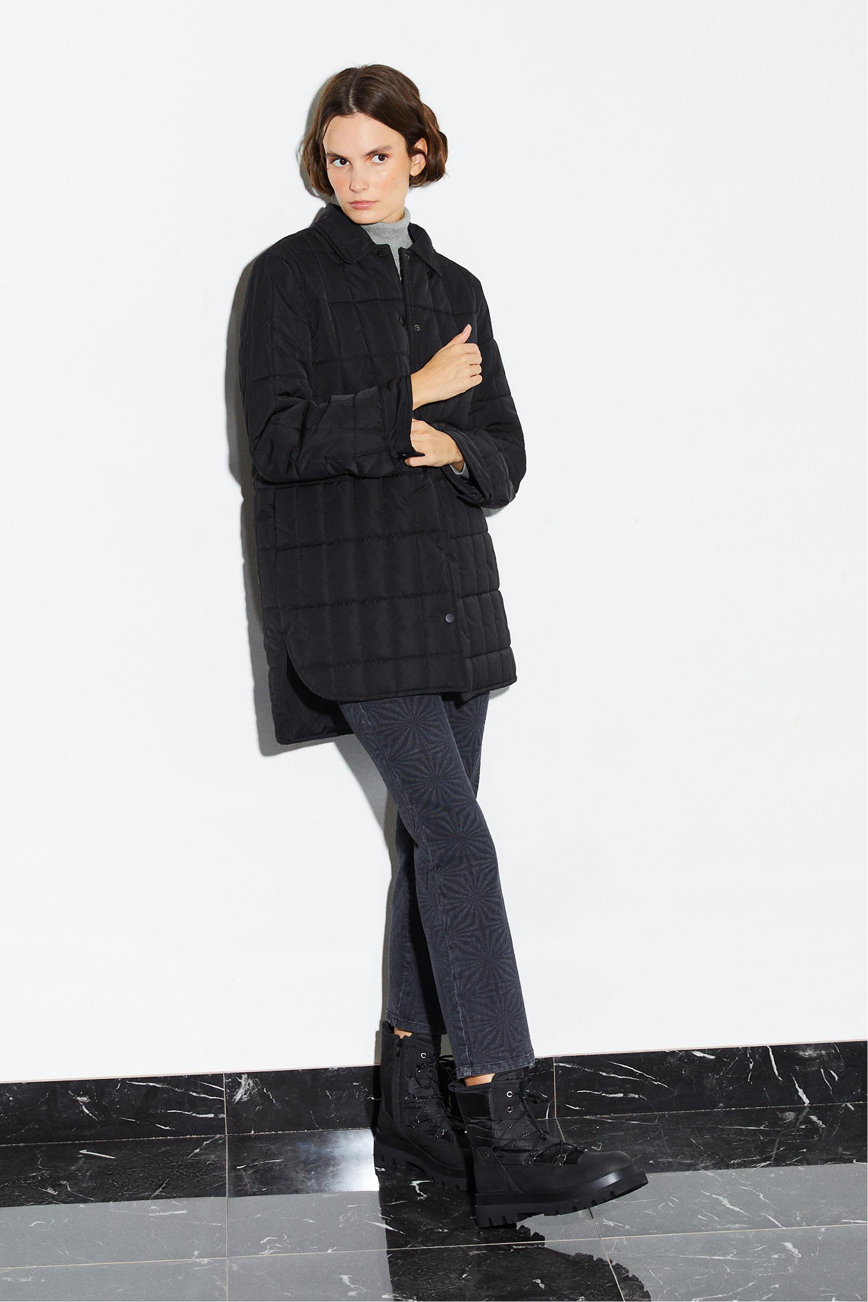 DİK YAKA ŞİŞME MONT