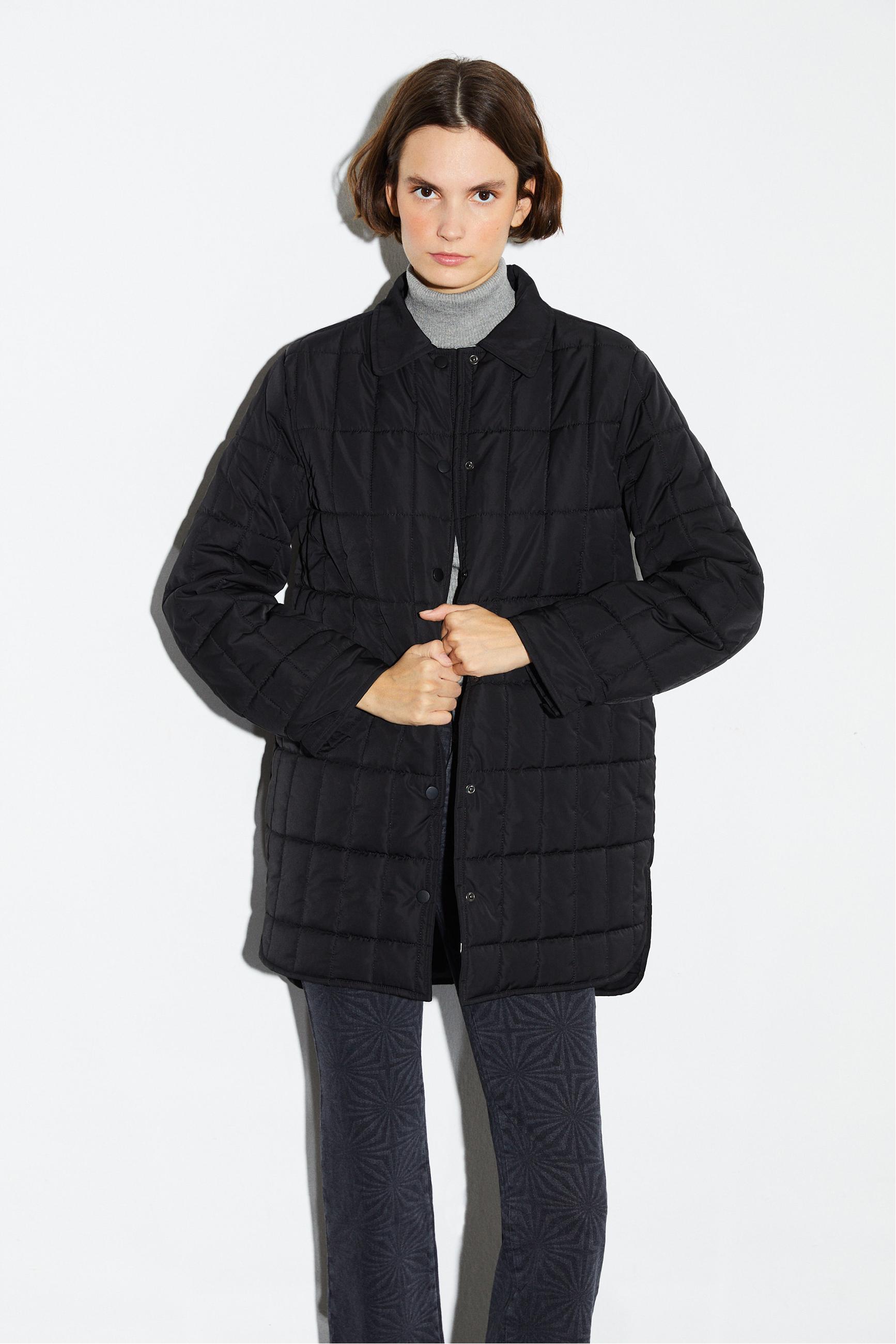 DİK YAKA ŞİŞME MONT