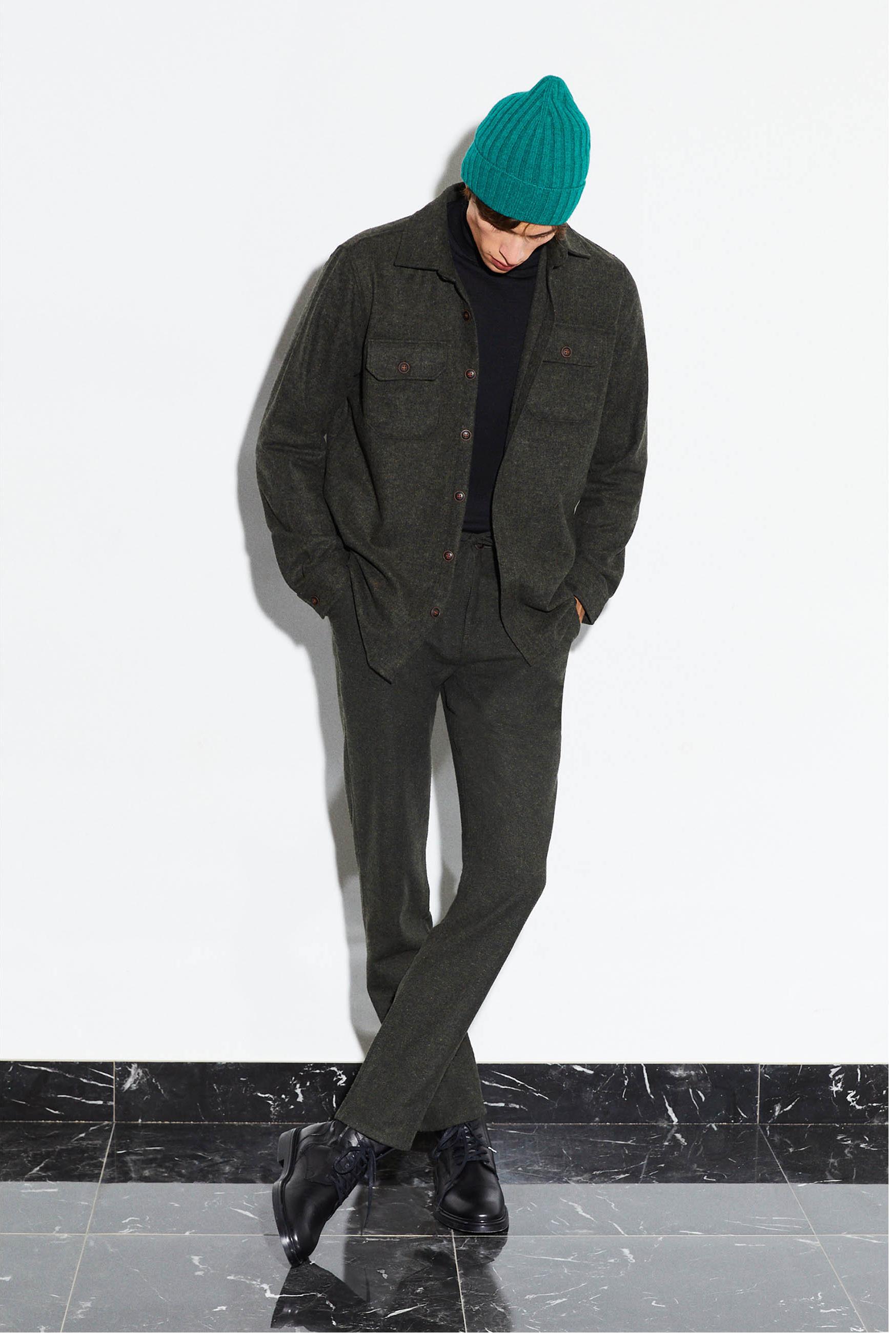 NAKIŞLI REGULAR FIT GÖMLEK